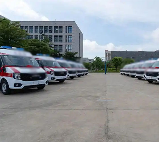 临县服务车队展示